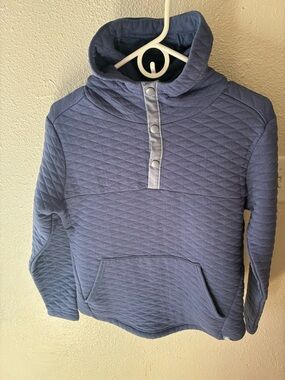 44 Degrees North Quilted Hoodie Pullover